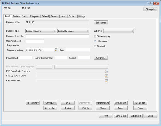 How to create a set of FRS 102 accounts