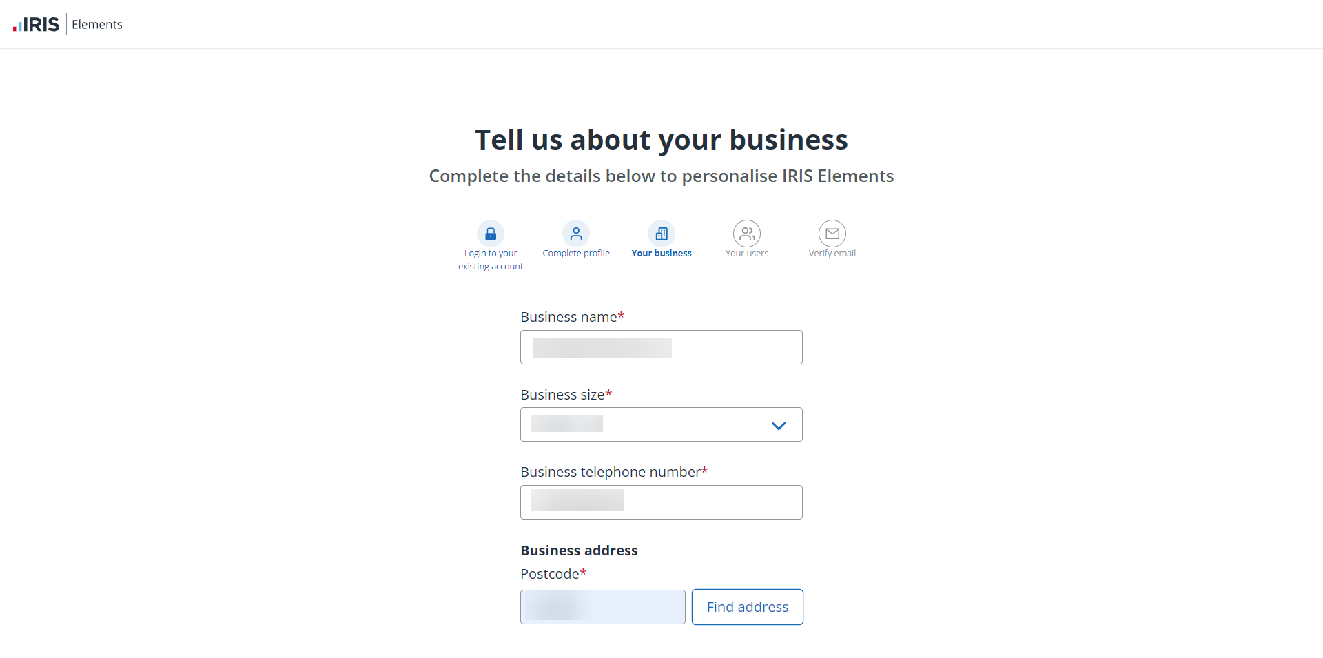 Elements migration business details