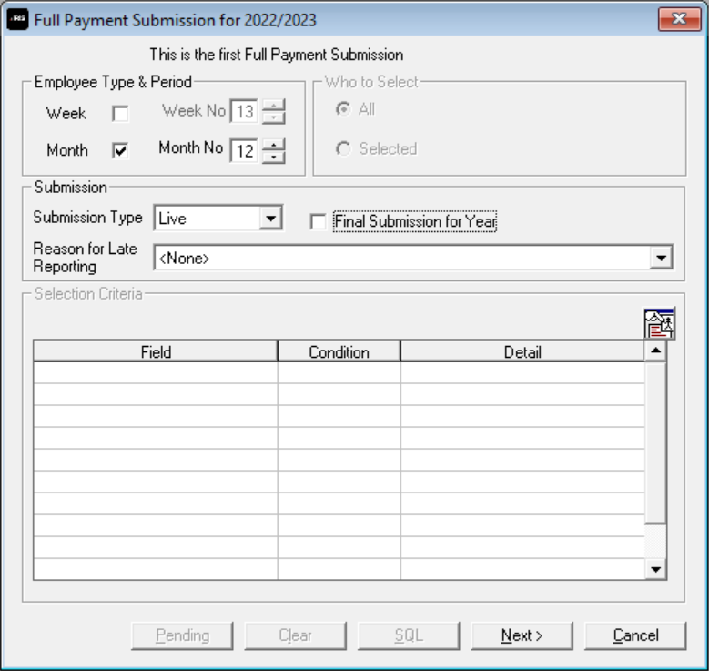 FPS - Final submission flag is not ticked