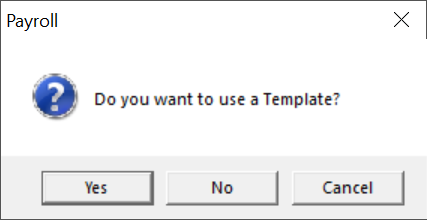 Payroll Message - do you want to use a template