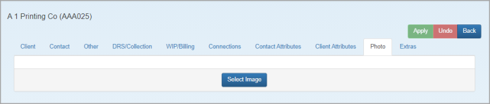 Staff page with Photo tab selected.